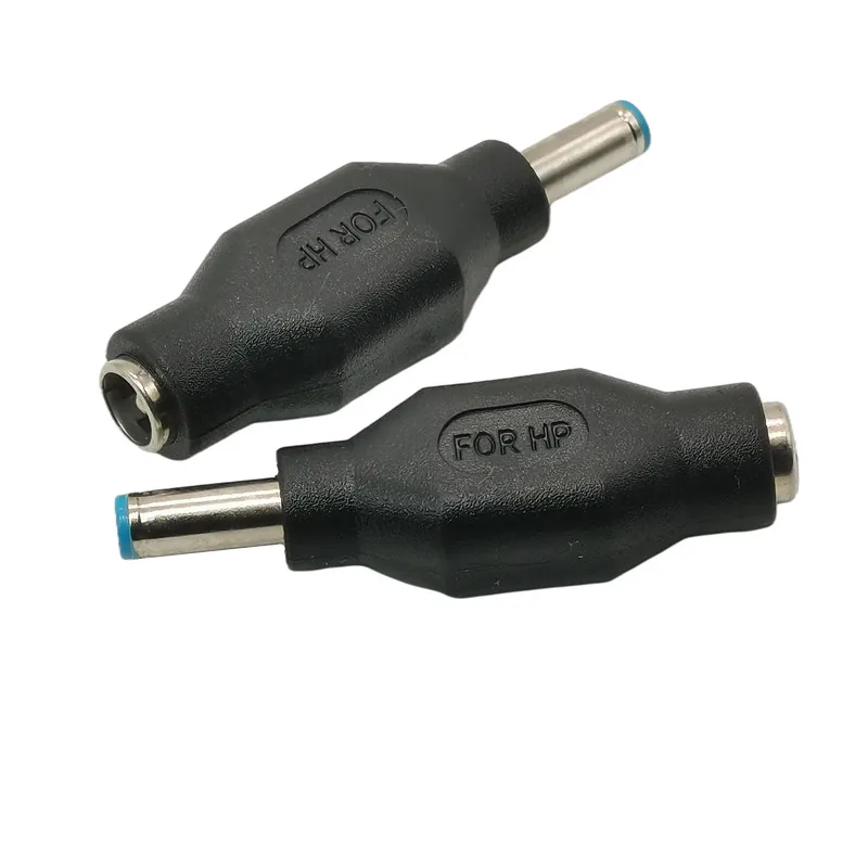 4.5*3.0mm Male Plug with Needle to 5.5*2.1mm Female Jack DC Power Charger Connector Adapter Laptop Charging for HP