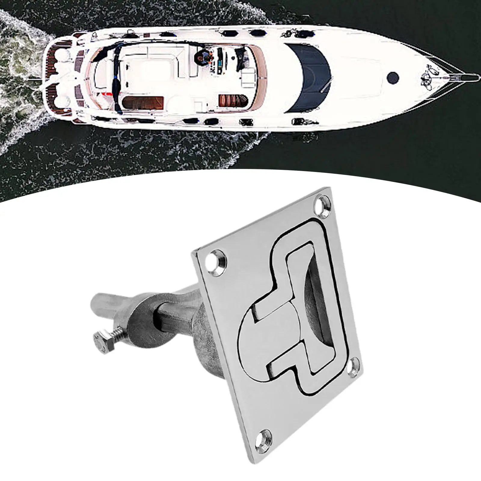 

Boat Floor Lock Floor Buckle Heavy Duty Floor Lock Hatch for Boat Ships Deck