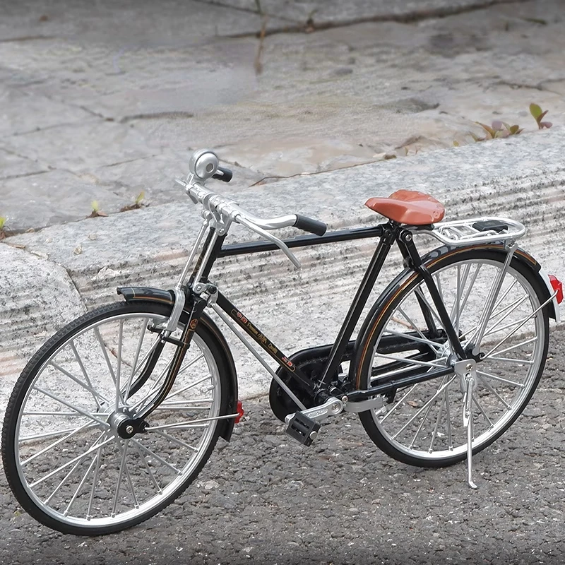 Grand modèle de vélo de montagne en alliage moulé sous pression pour adulte, vélo en métal de simulation, cadeaux de décoration, jouets pour enfants, nouveau, 1:6, Z23