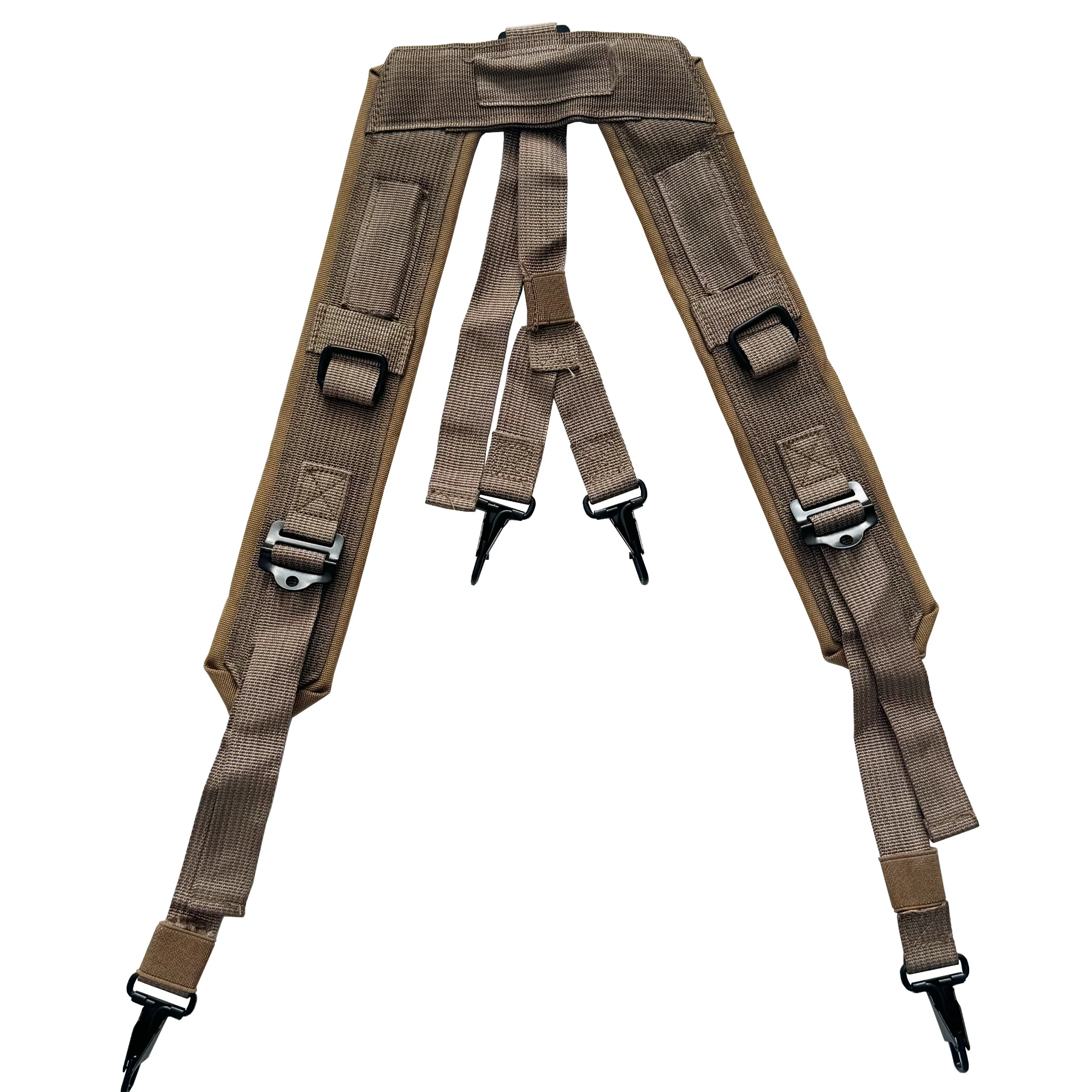 Y Style Tactical Harness Belt Suspenders Load Bearing Outdoor Camera Chest Strap Photography Cosplay Gear for Men