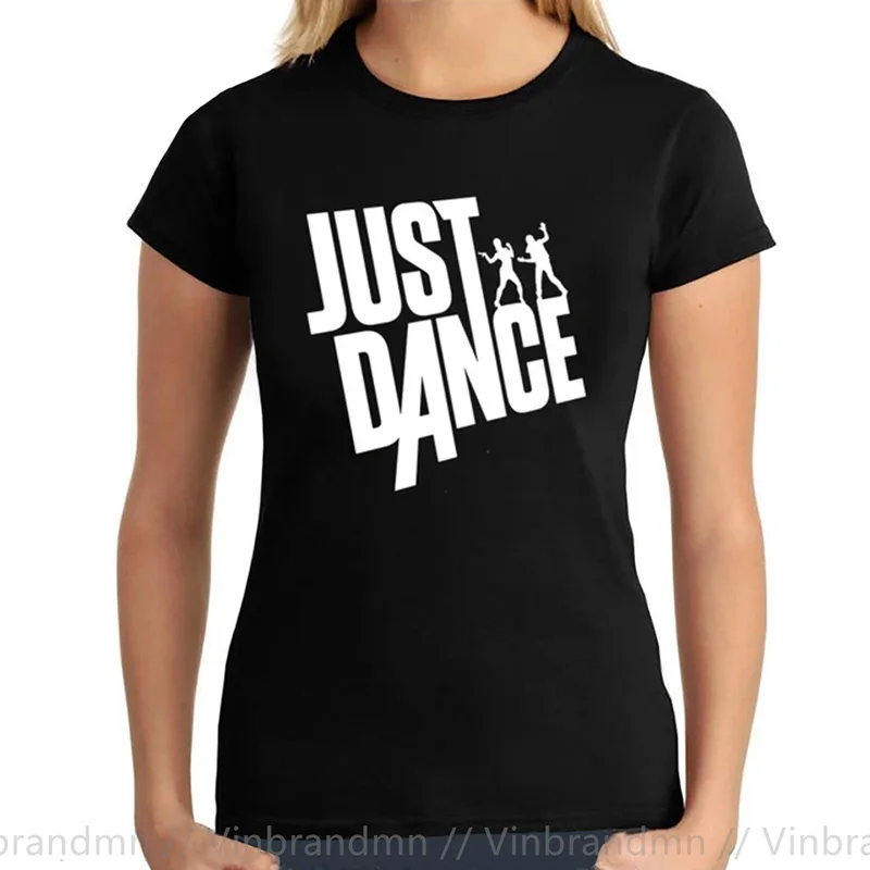 Dancing Print Women T-shirt Gymnast Heartbeat Ballet Dancer Tops Born To Dance T Shirt Just Dance Tees Woman Teacher Girls Shirt