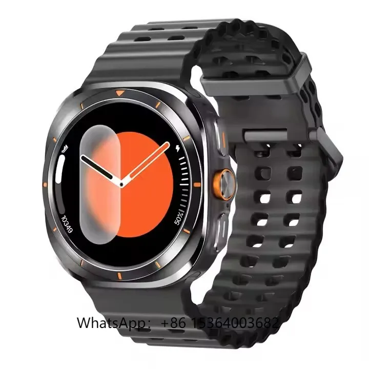 AMOLED Smart Watch W7 Dispositivos portátiles Ultra Health Reloj inteligente de carga inalámbrica resistente al agua de 1,43 pulgadas