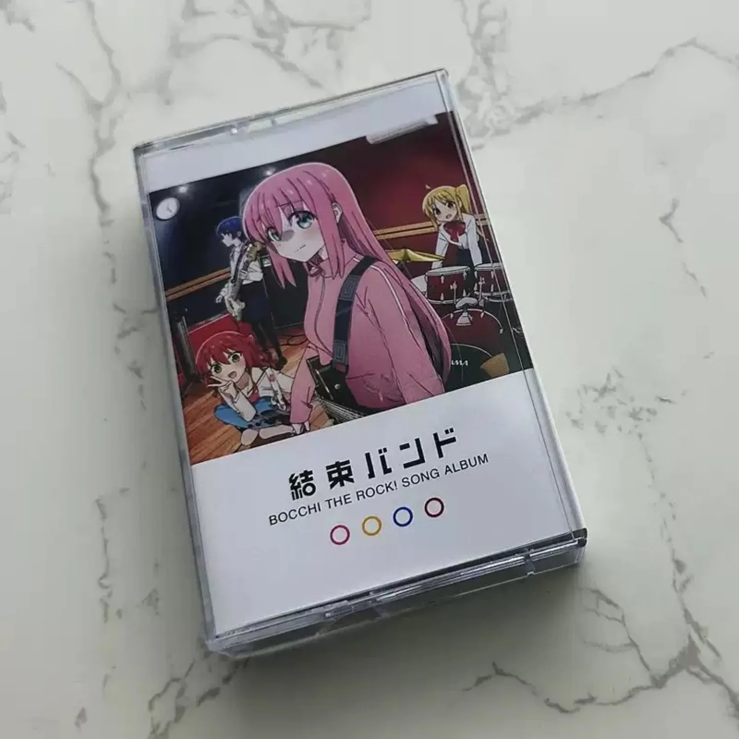 Rock Cassette Tape, Japanese Illustration Cover, Lively Energetic Atmospheric Anime Rock Music for Immersive Listening