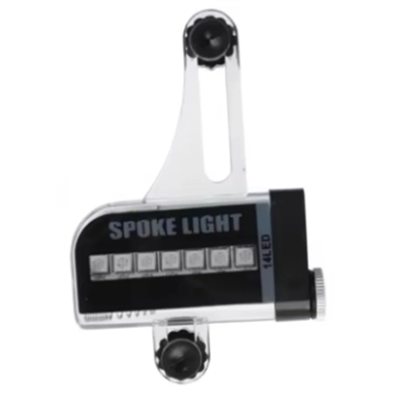

【Must-Haves】14 RGB светодиодный светильник со спицами колеса велосипеда, сигнальные огни для велосипеда, водонепроницаемый светодиодный неоновый светильник для велосипедных шин, декор обода велосипеда
