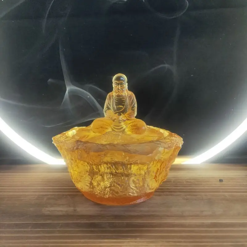 2022The new model of the glass incense burner comes with multiple lids and can be used with cone incense, coil incense, and stic