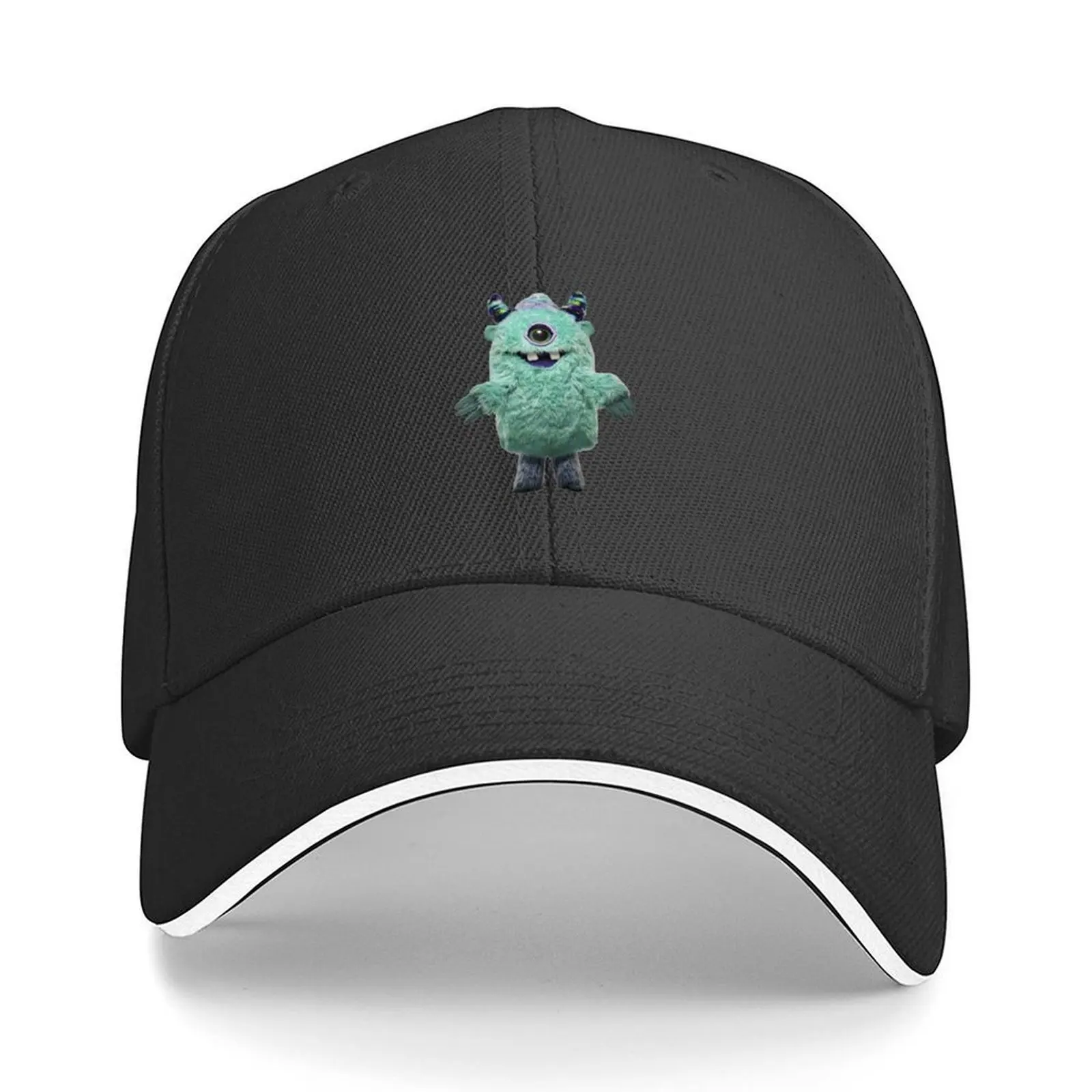 

Masked Singer US Season 1 Costume - Monster Baseball Cap fashionable black custom Hat hats on offer Mens Hats Women's