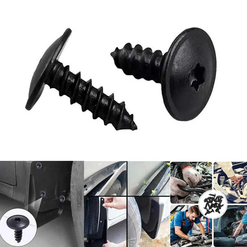 

20Pcs Car Clips Fastener Tapping Screws Car Accessories For VW Polo Golf 4 5 6 7 Beetle MK3 MK4 MK5 MK6 Bora CC Passat B6 B5
