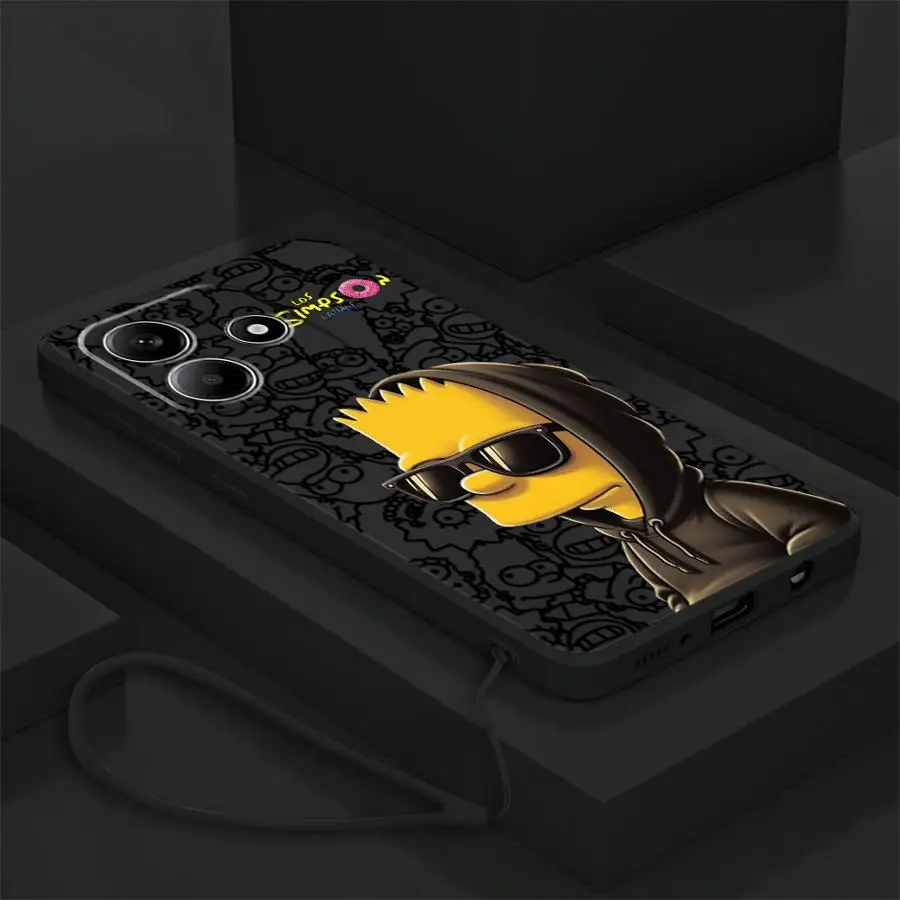 The Simpsons Cool Bart Case for Xiaomi Redmi Note 15 Pro Plus 10 Lite 11S Note 14 13 9 12 8 12S 11 14 9S Phone Cover view 2