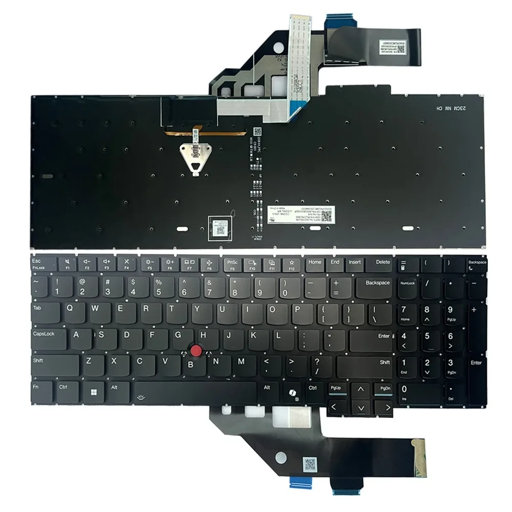 

Черная клавиатура с подсветкой AA+US для Lenovo ThinkPad E16 Gen 2 21M5 21M6, замена