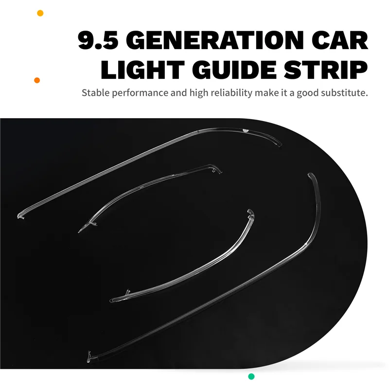 أعلى بيع سيارة المصابيح الأمامية شرائط ضوء لهوندا أكورد 2016-2017 النهار تشغيل ضوء دليل الشريط #3