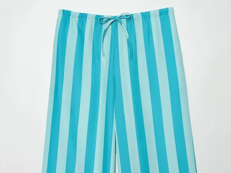 MUJER Gestreiftes Crop-Top für Damen, sexy, rückenfreies Slip-Top für Damen, Sommer-Strand-Top, weibliches Trägertop, ärmellose Damen-Tops – Detail 12