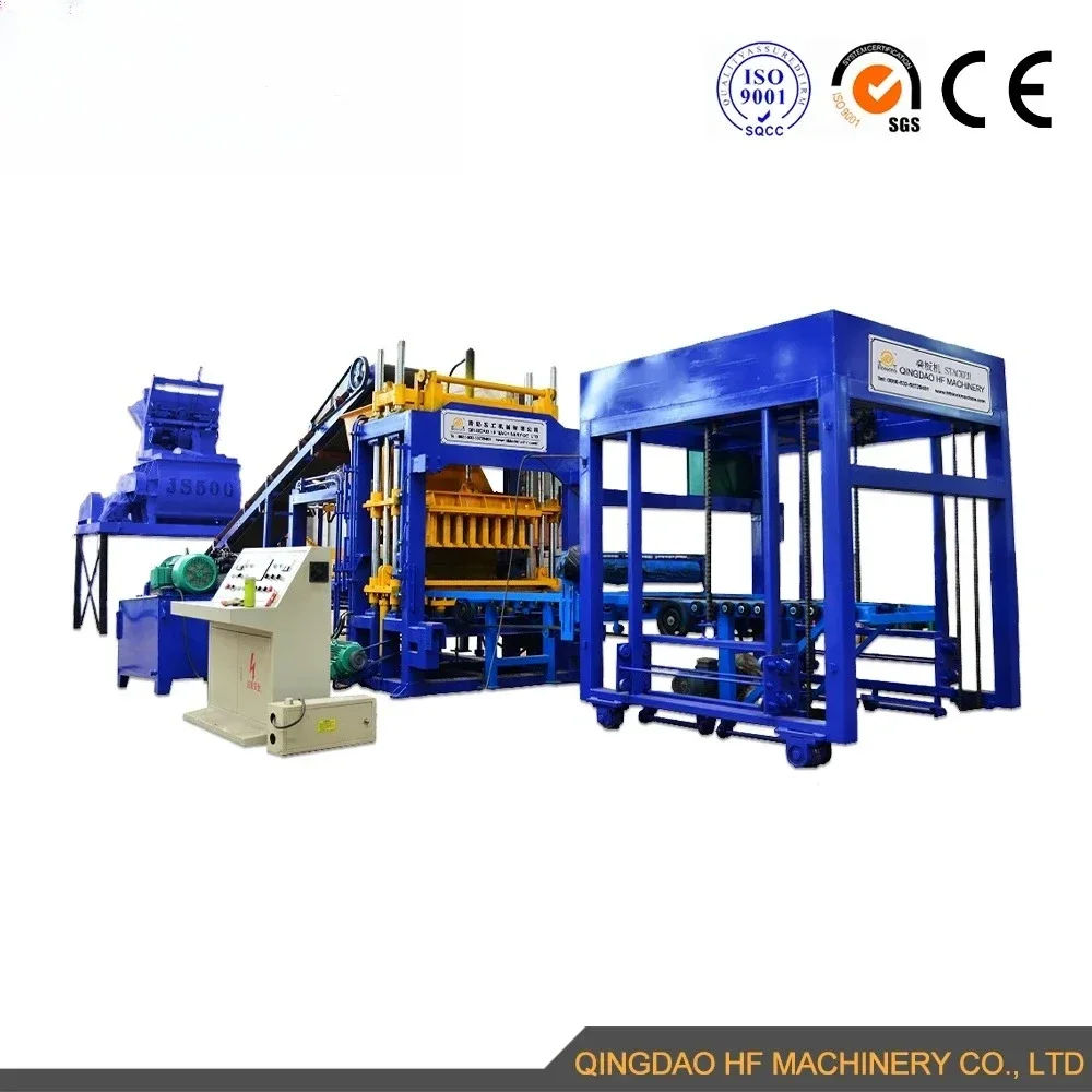 Hot sale QT5-15 building block making machine brick moulding machine brick making machinery