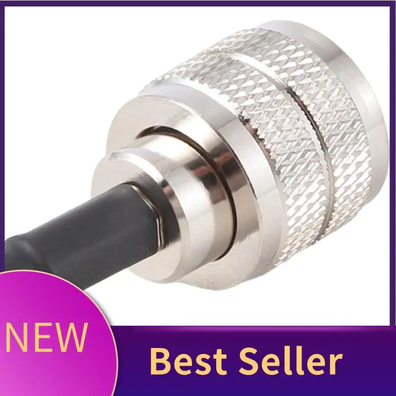 

M07K-3 шт. RG142 UHF PL259 штекер к PL259 штекерный обжимной разъем RF косичка коаксиальный соединительный кабель клеммы 15 см