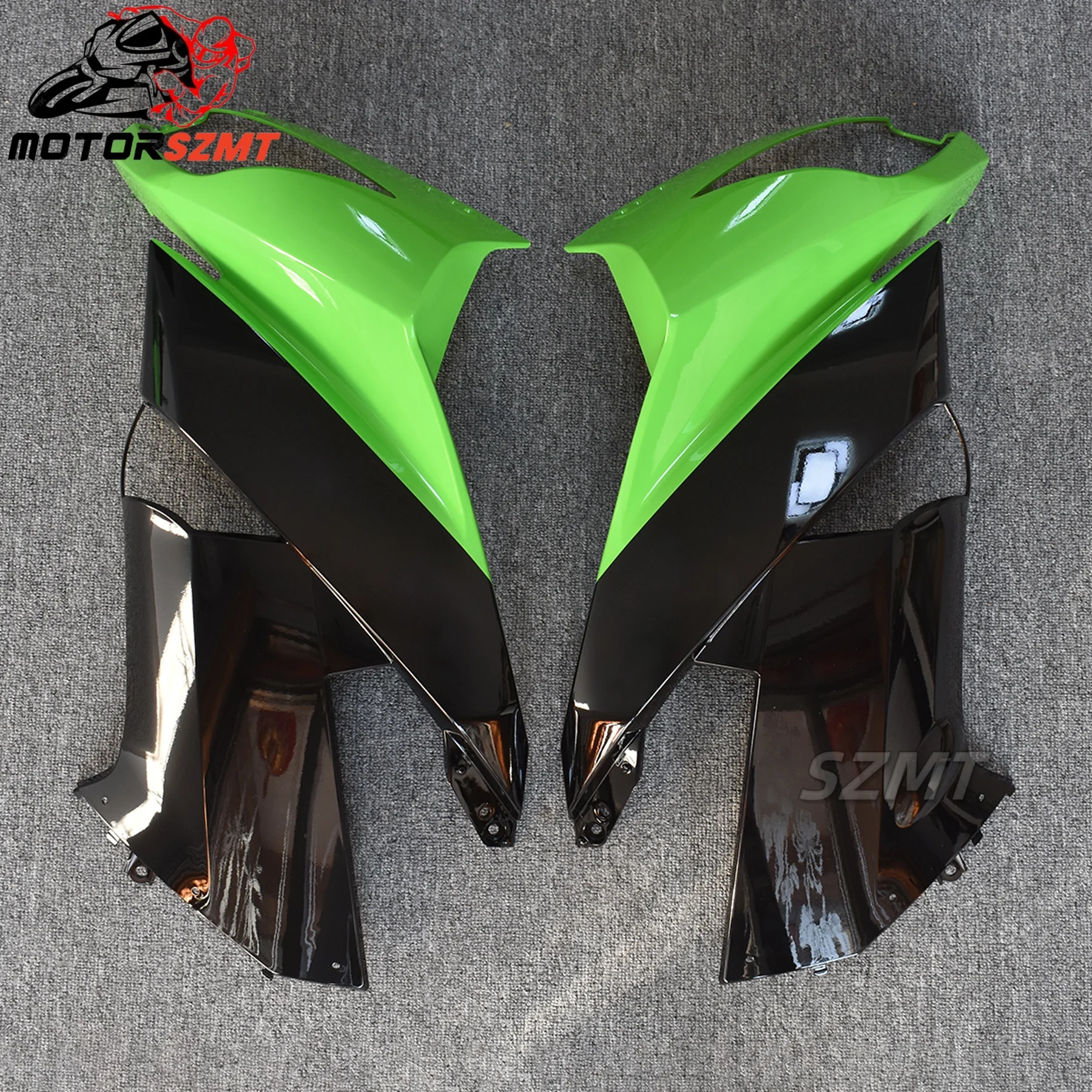 

Injection ABS Side Fairing For KAWASAKI NINJA 650 ER6F 2009-2011 Motorcycle Accessory red gree biack