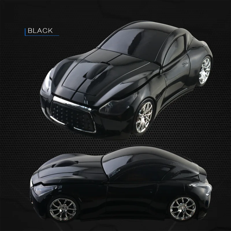 Wireless Mouse Infiniti Sports Car Shape Mouse Ergonomic Mouse Mute Computer Gaming For Computer/Laptop