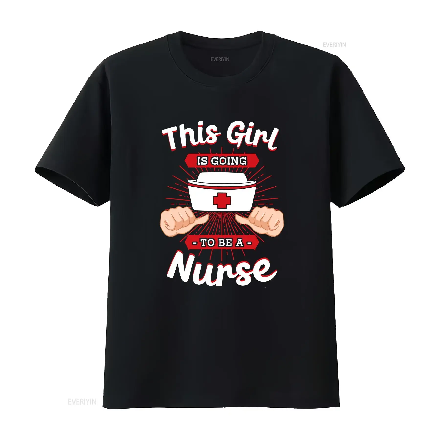 This Girl Is Going To Be A Nurse T Shirt Funny For Registered Practitioner Life RN Nursing Student vintage Washed Versatile