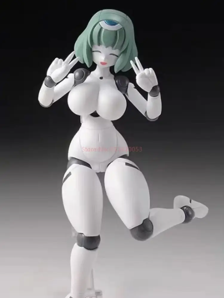 13cm polynian fll janna anime figura de ação menina robô neoanthropinae polynian modelo brinquedo coleção decorativa para presente de aniversário