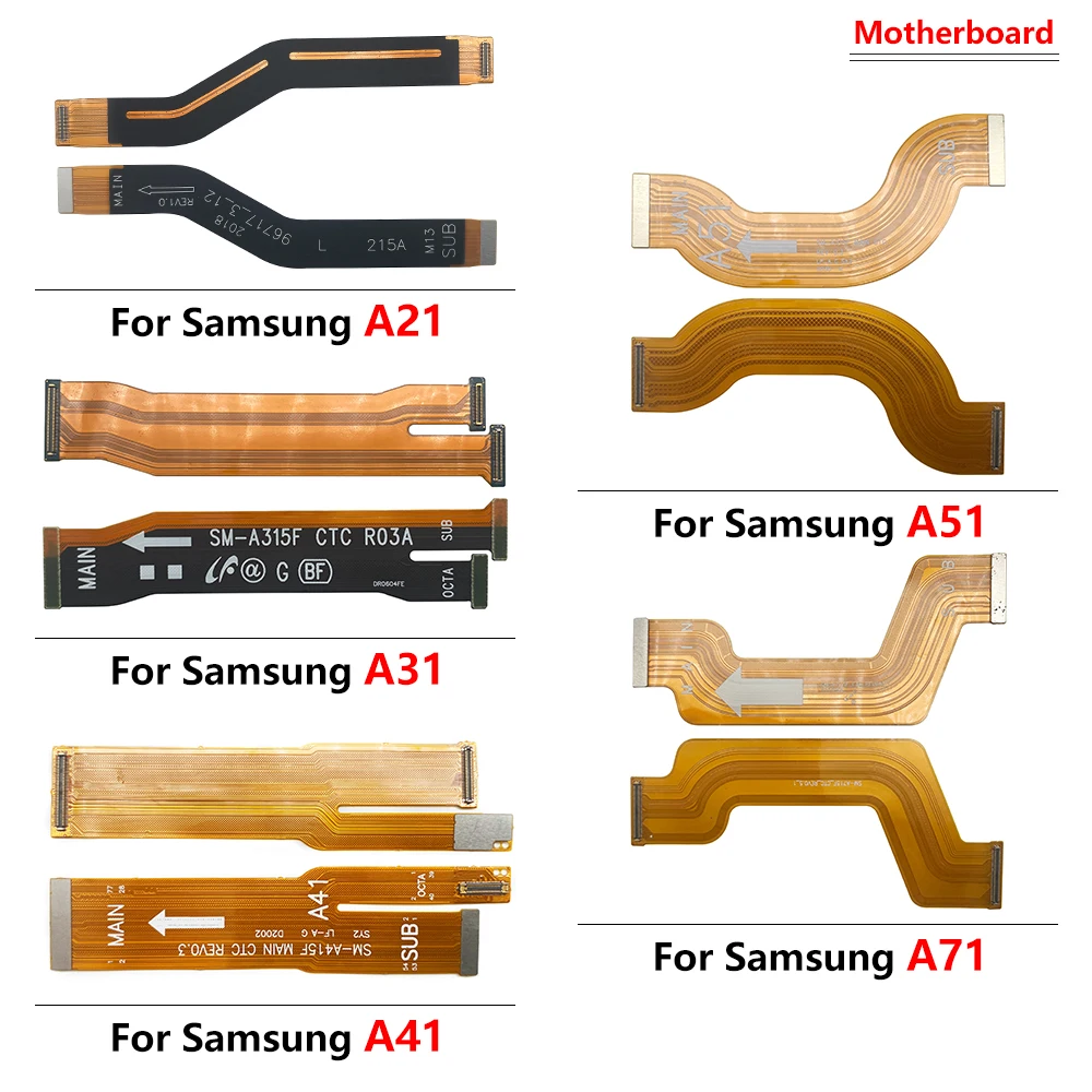 NEW For Samsung A10S M15 M16 A20S M12 M14 A20 A21S A30S A31 A41 A50S Main FPC LCD Display Connect Mainboard Flex Cable Ribbon