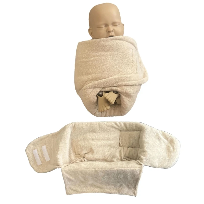 

Newborn Boy Girl Photo Props Soft Safe Wrap Newborn Photo Shooting Stuffer Baby Posing Aid Durable for Memorable Moments