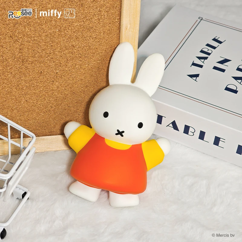 Miffy Squishy Figure 10cm Slow Rising Stress Relief Toy Cute Rabbit Squeeze Doll Anxiety Decompression Young Gift Soft Fidget