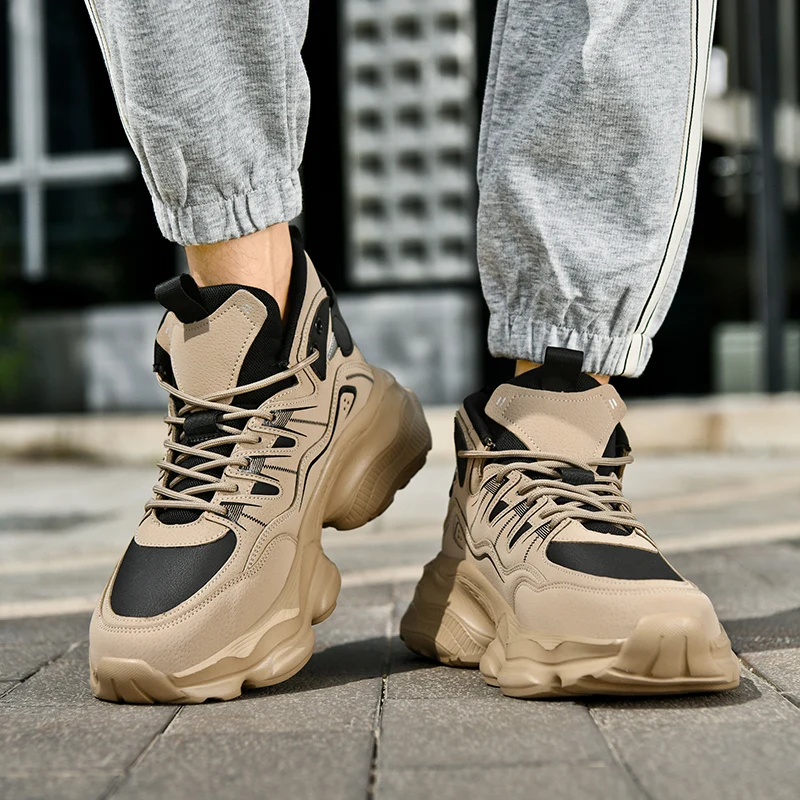 أحذية رياضية كاجوال للرجال قابلة للتنفس، أحذية رياضية فاخرة بدون كعب أنيقة، أحذية جري مريحة للرجال