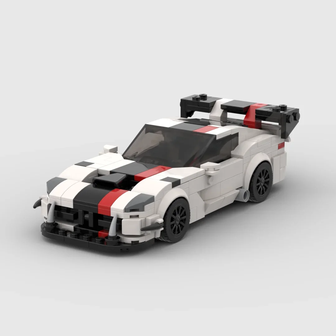 

MOC-99183 Dodge Viper racing sports car Vehicle Speed Champion Racer Building Blocks Brick Creative Garage Collect Toys for Boys