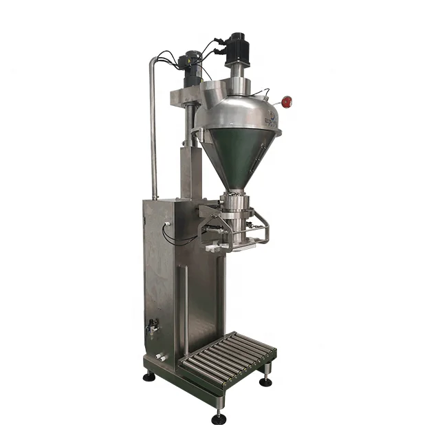 Shanghai Semi-automatic Powder Auger Packing and Filling hine Auger Filler