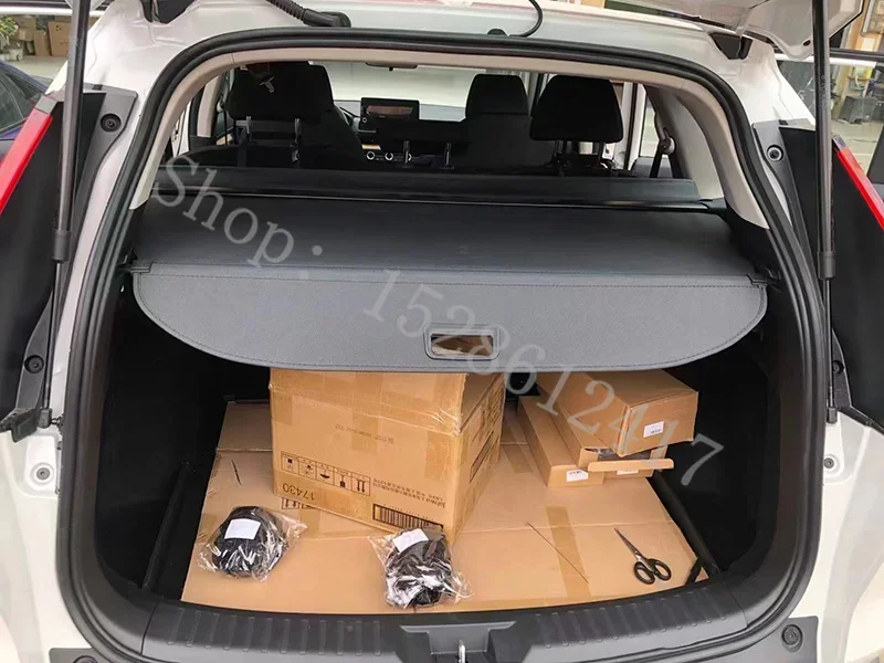 

For HONDA CRV CR-V 2017-2022 Aluminum+Canvas Rear Cargo Cover Privacy Trunk Screen Security Shield Shade Accessories