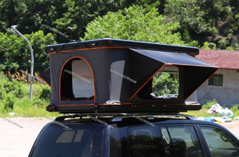 Hardtop Roof Tent for Two Persons Durable Aluminum Alloy Outdoor Camping Equipment