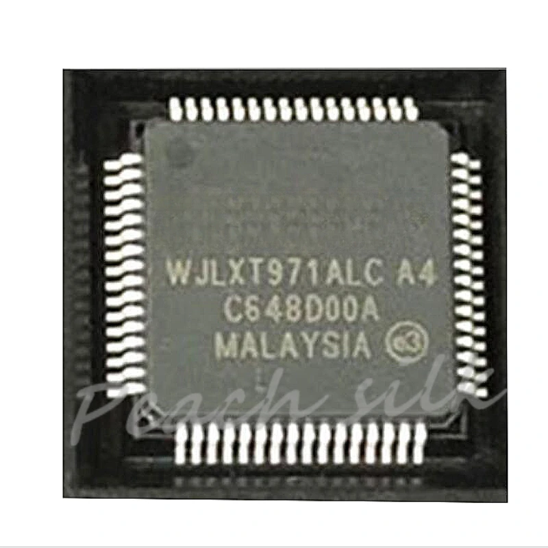 (1pcs)WJLXT971ALC.A4  WJLXT971ALC A4 Encapsulation of LQFP64 WBLXT9785HC DO QFP208 Ethernet transceiver chip ic