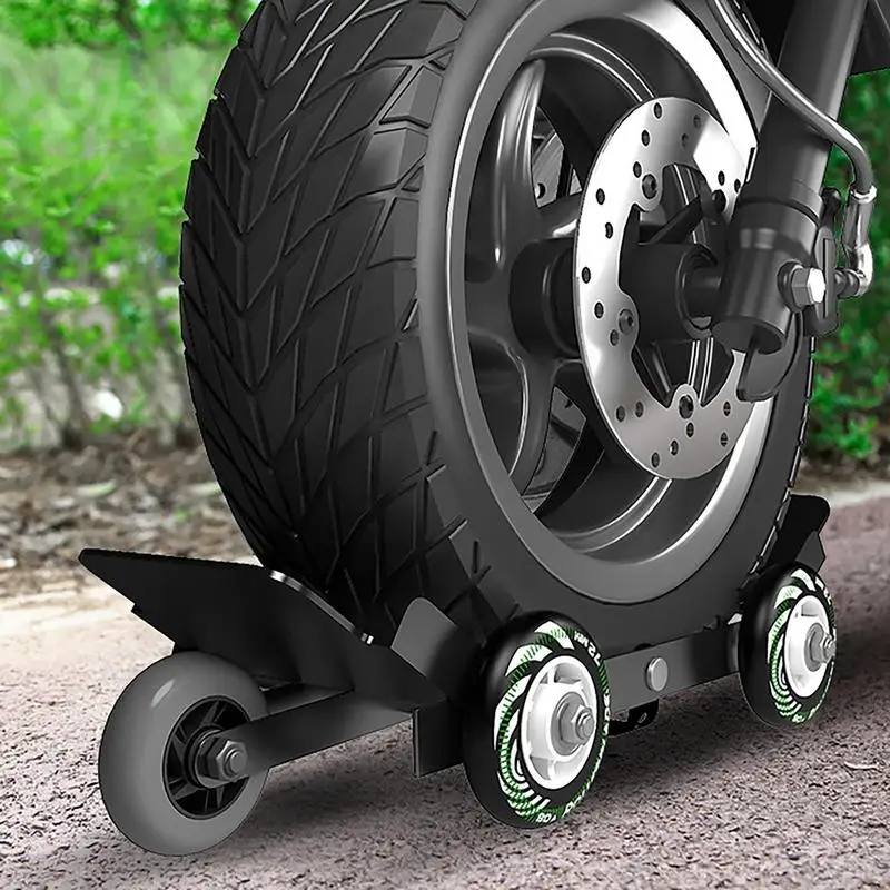 Motorcycle Moving Trailer Motorbike Manual Mover Trailer bike Carrier Device Car Wheel Dolly Foldable Car Roadside Assistance