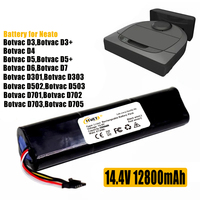 945-0225/205-0011 Original for Neato Botvac Connected,D3,D3+,D4,D5,D5+,D6,D7,14.4V 6500mAh 12800mAh Li ion Replacement Battery