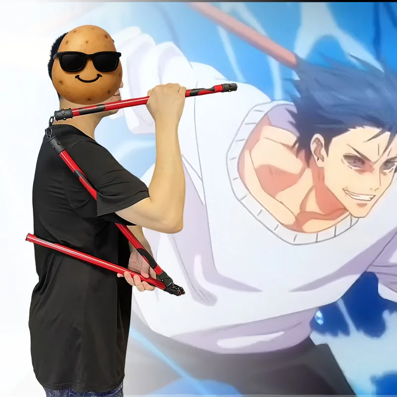 Espada Fushiguro Toji Katana de 19,6 pulgadas/50cm, Jujutsu Kaisen, accesorio de Cosplay de Anime, cuchillo de desfile fantasma, espada samurái Katana japonesa