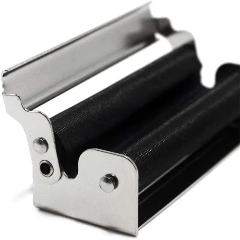 المعدن اليدوي المتداول آلة ورقة التبغ اليد الأسطوانة صانع السجائر مع القبضة المنسوجة التدخين المتداول صانع الملحقات #5