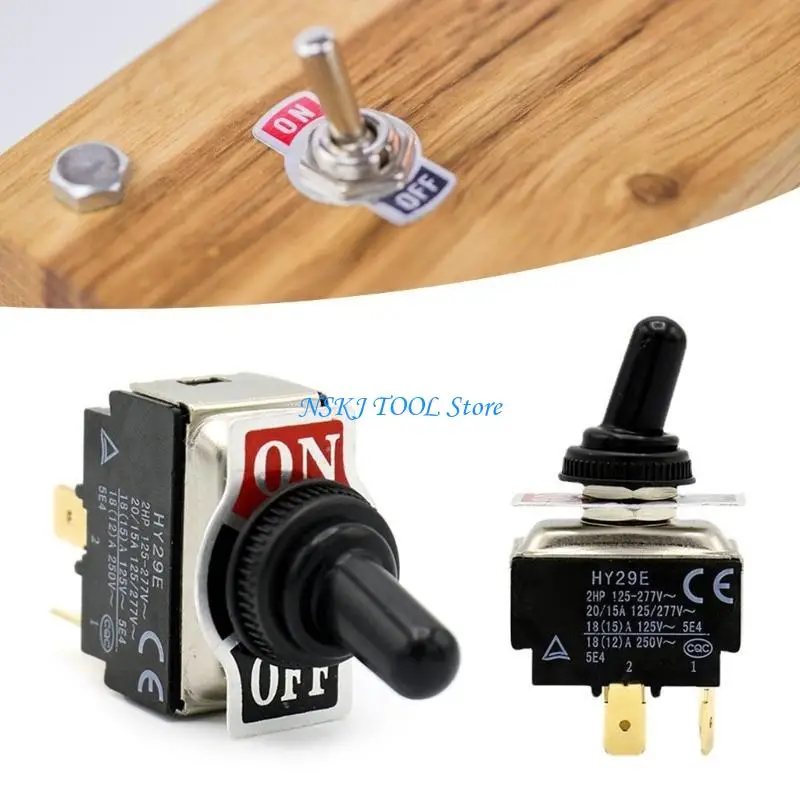 L8RC Practical 4 Pin 2 Position Locking Levers Switches Accessory With Rocketed R58 and Espressos Machine Easy Setups