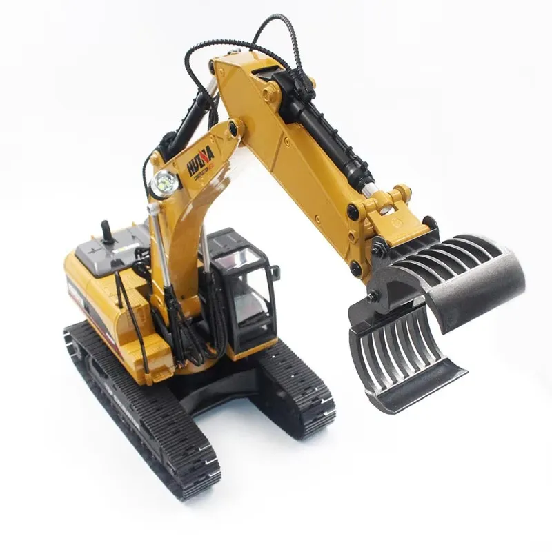 Huina 1580 1:14 2.4G Remote-controlled Excavator Metal Version 23ch Wireless Large Engineering Vehicle Excavator Toy