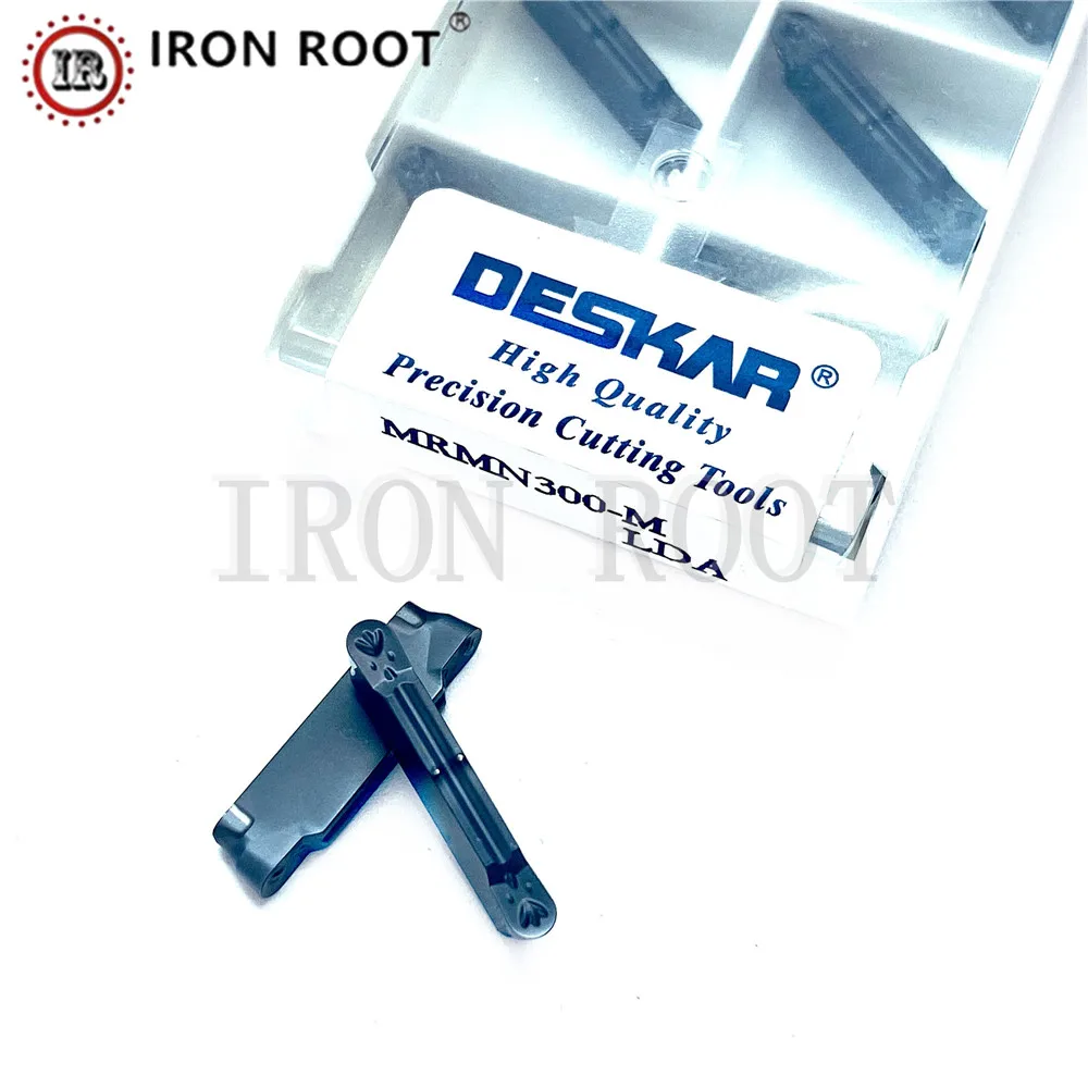

DESKAR Grooving Carbide Insert MRMN150,MRMN200,MRMN300,MRMN400,MRMN500 LG6018 CNC Metal Lathe Tool for MGEHR/L Tool Holder
