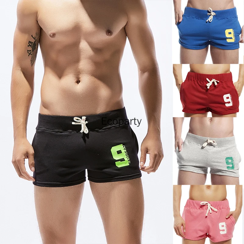 

New Men Casual Shorts Cotton Breathable Fitness Jogger Sport Shorts Men's Clothing Bottoms Summer Shorts Home Casual Gym Pants