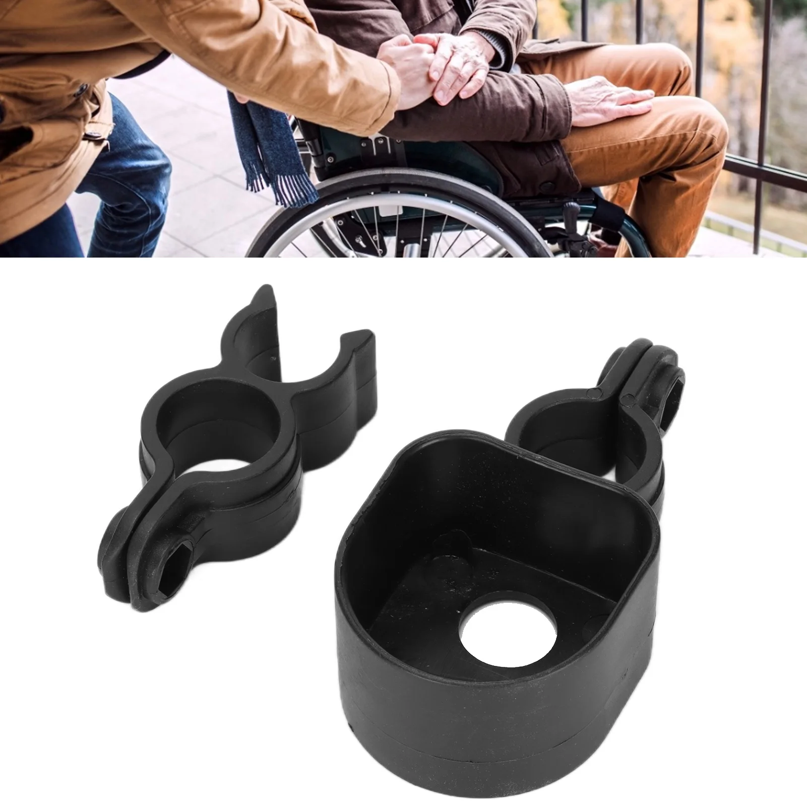 Walking Stick Holder for Wheelchair Walking Stick Rack for Wheelchair  Cane Holder for Wheelchairs Electric Scooters