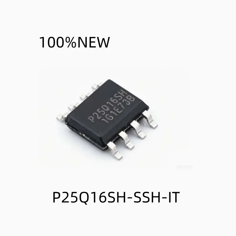 (20Pcs) 100% New P25Q16Sh-Ssh-It P25Q16Sh Sop-8 16Mbit Flash Flash Memory Chip Ic