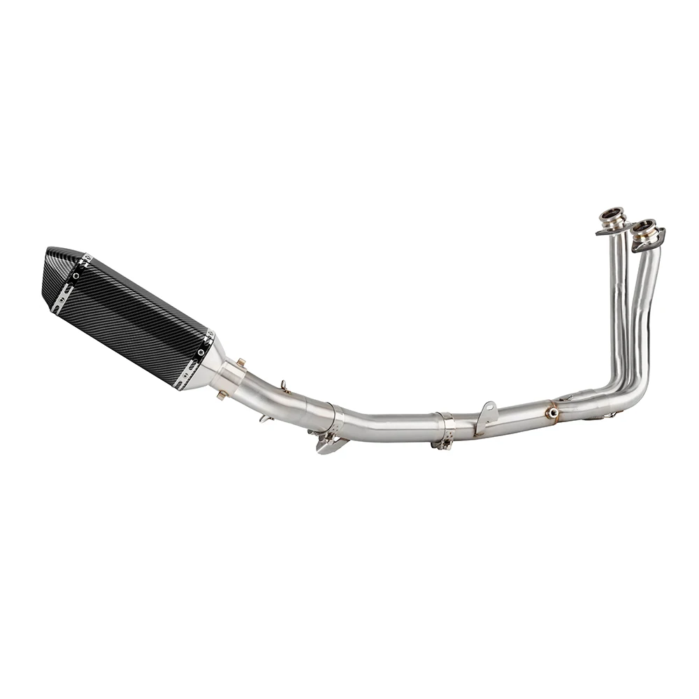 For Honda CB750 Hornet 750 2023-2024 Transalp 750 XL750 2023-2024 Motorcycle Exhaust Pipe Muffler With Header Mid Link Pipe