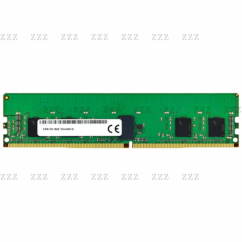 ZZ For Micron Crucial 8GB 2400MHz DDR4 RAM ECC Server Memory 288Pin DIMM PC4-2400T-RDB