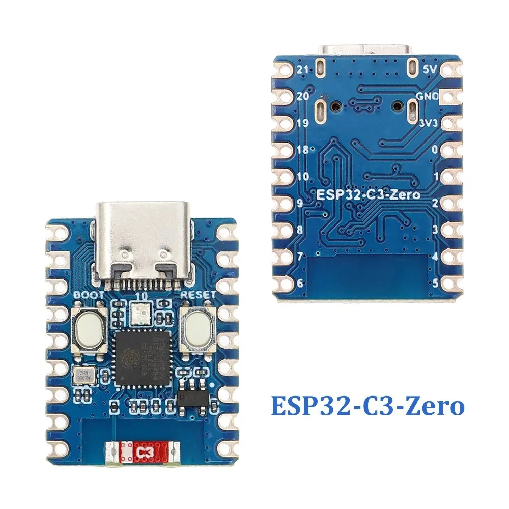 TENSTAR ESP32-S3-Zero ESP32-C3-Zero Mini Development Board WiFi Bluetooth Ultraklein formaat ESP32-S3-FH4R2 C3 Supermini