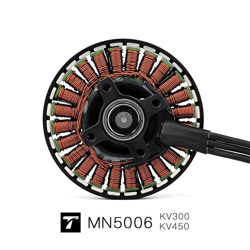 MN5006 KV300/KV450 T-MOTOR Silnik bezszczotkowy Antigravity Bezszczotkowy silnik pasujący do P17x5.8 / P18x6.1