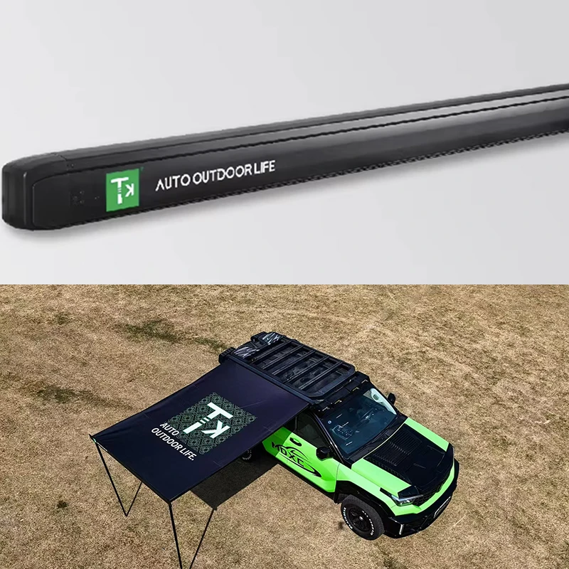 

Универсальный автомобильный боковой тент, портативный, быстро складывающийся, для установки на крышу автомобиля, для кемпинга, навес для защиты от солнца, тент для автомобиля, подходит для Tank 400.