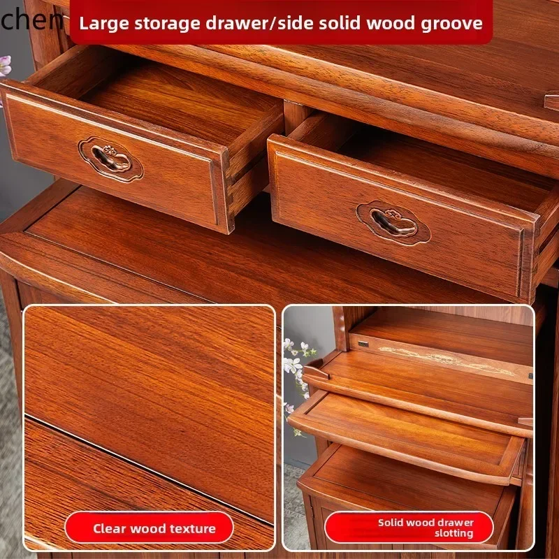 y97- Altar Table for Worshiping Gods, God Cabinet, Wealth God Standing Cabinet, Bodhisattva Worship Table