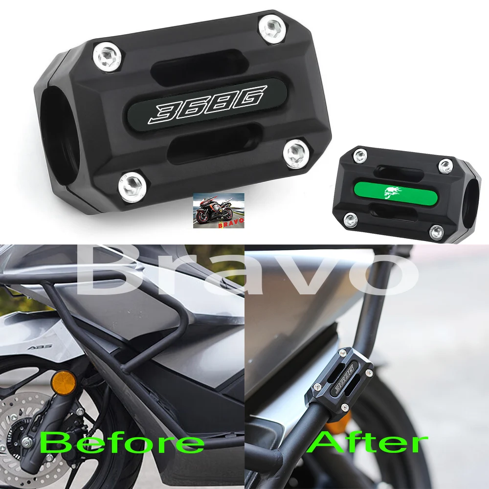 Engine Guard Crash Bars Engine Bumper Protective Block For Zontes 368G 368 G Accessories Block Protection Motorcycle 2025 2026