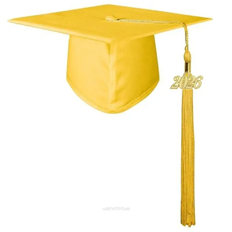 X5XA Comfortable and Lightweight Graduation Cap 2026 for Ceremonies Cloth Fabric