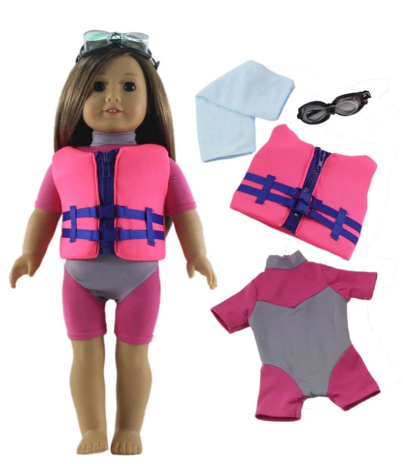 1 set schöne Freizeit kleidung Puppen kleidung für 18 Zoll amerikanische Puppe viele Stil für Wahl a90 – Detail 5