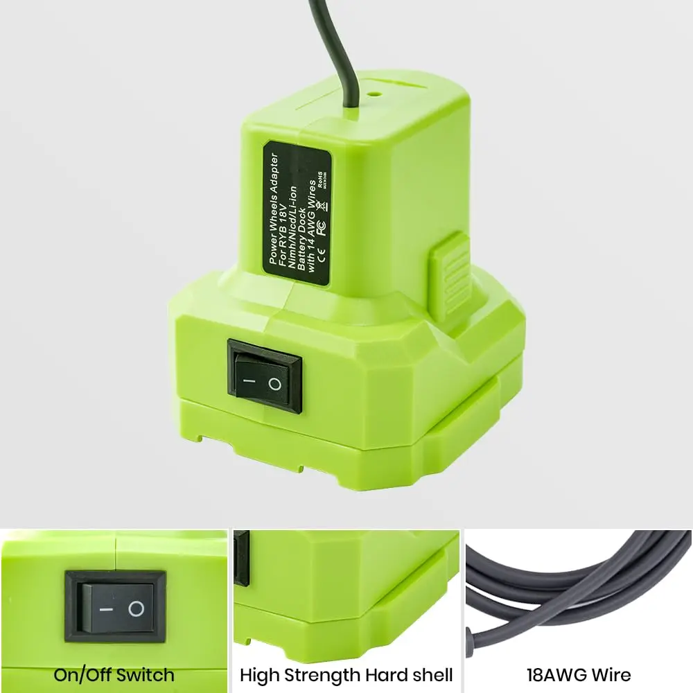 Starlink Mini Battery Adapter for Ryobi Batteries, Cable Charger  Power Adapter Converter Compatible with DC Power Cable